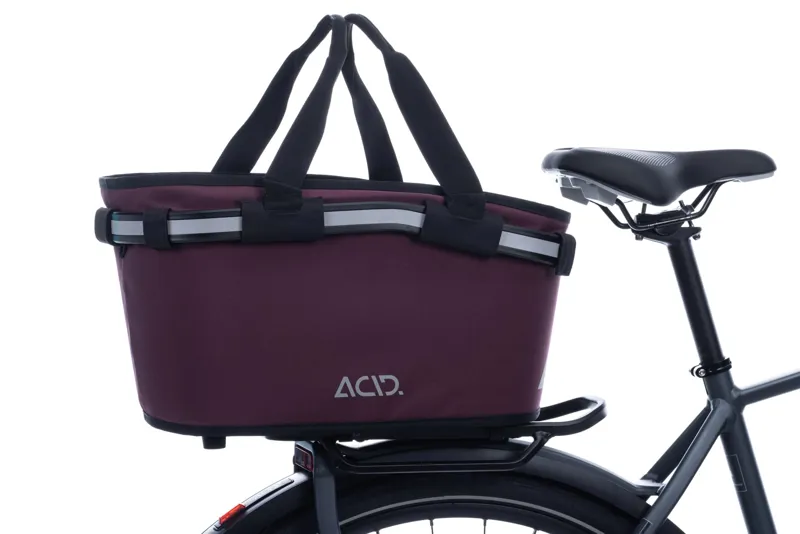 Cube / Acid City 20L RILink Rear Carrier Basket in Purple